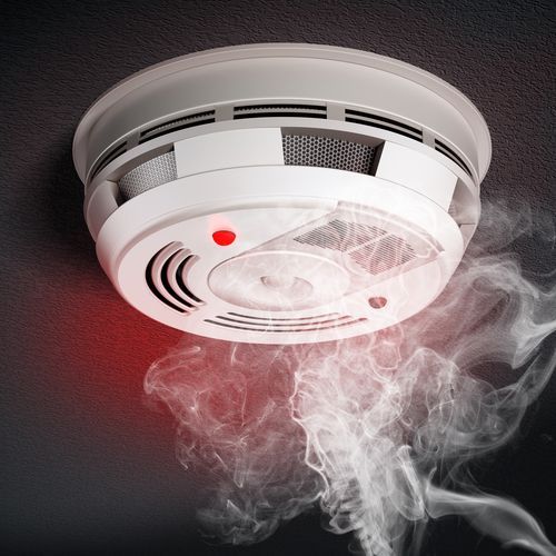 Smoke detectors for fire alarm protection systems